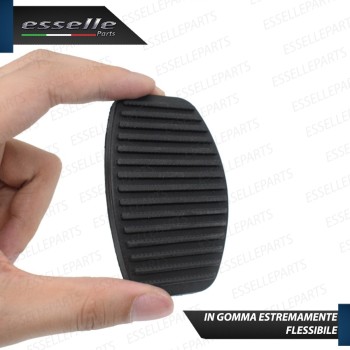 Copripedali Pedaliera in Gomma antiscivolo Frizione e Freno Per Fiat Multipla
