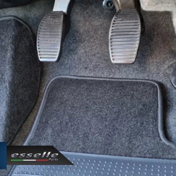 Copripedali Pedaliera in Gomma antiscivolo Frizione e Freno Per Fiat Multipla