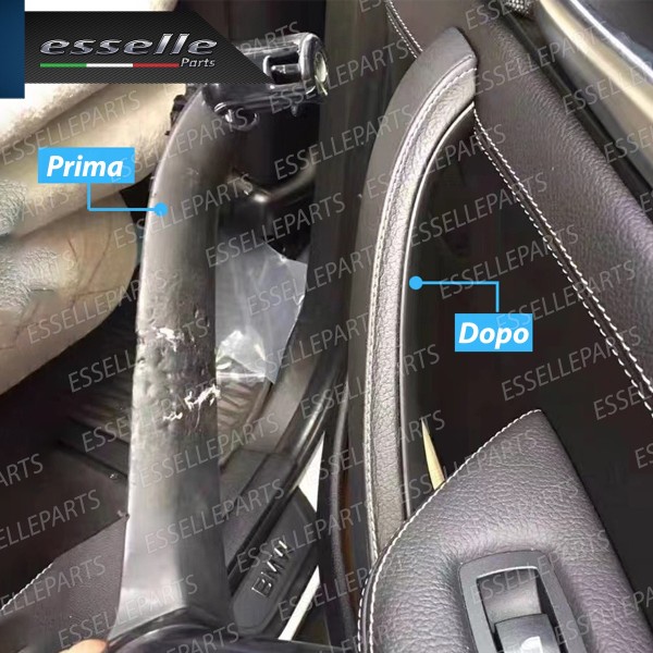 Maniglia Interna Lato Guidatore Soft Touch Nero Bmw Serie 3 E90 E91