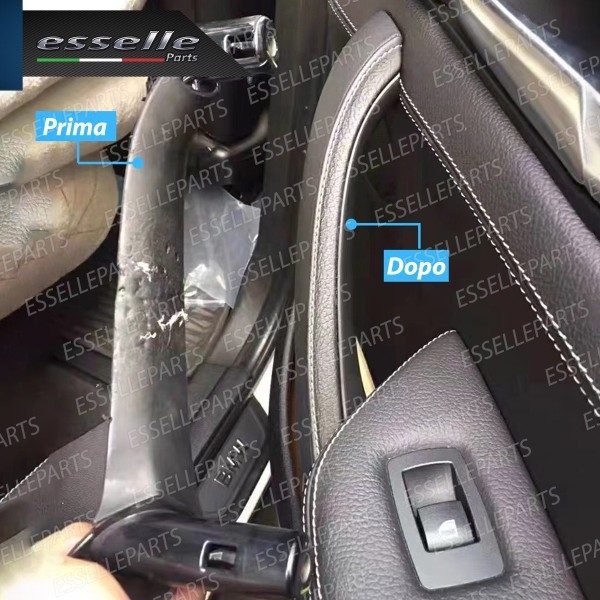 Maniglia Interna Completa Lato Passeggero Nero Bmw Serie 3 E90 E91