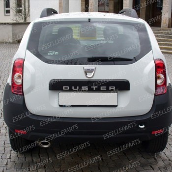 Terminale Cromato Ovale In Acciaio Cromato Specifico Dacia Duster 2