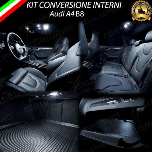 Kit LED Interni Per Audi A4 B8 Avant 6000K Luce Bianca Canbus