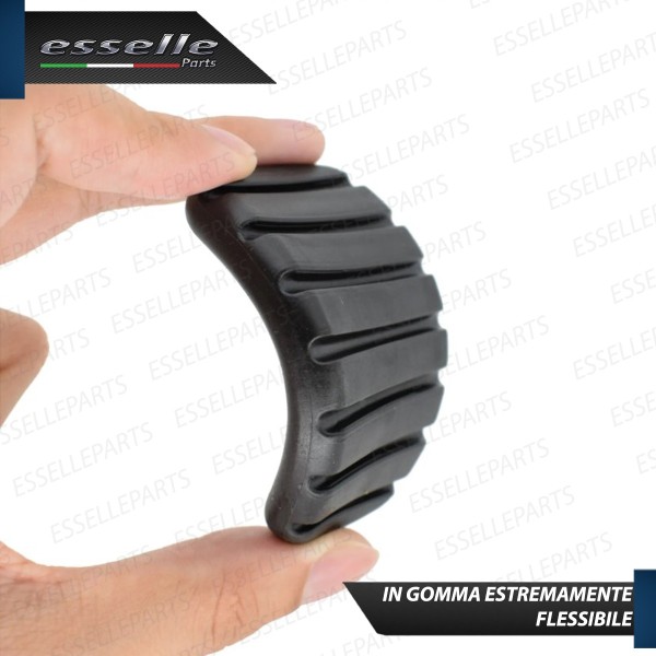 Copripedali Pedaliera in Gomma antiscivolo Frizione Freno Renault Clio 2 Pre-Restyling