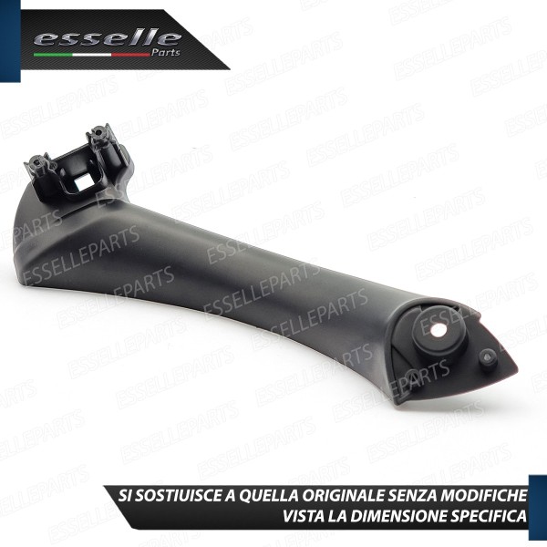 Maniglia Interna Lato Passeggero Soft Touch Nero Bmw Serie 3 E90 E91