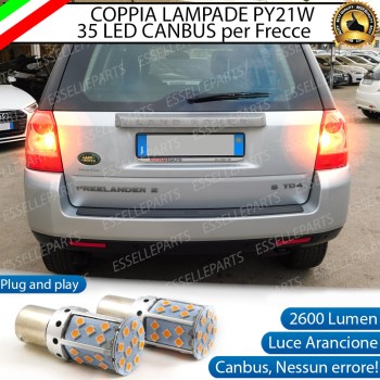 Coppia Frecce Posteriori PY21W 35 LED Canbus LAND ROVER FREELANDER 2