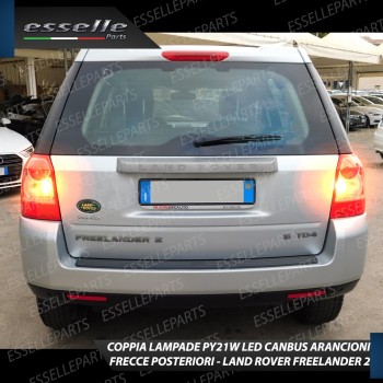 Coppia Frecce Posteriori PY21W 35 LED Canbus LAND ROVER FREELANDER 2
