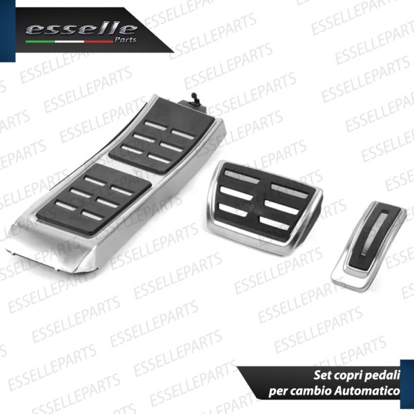 Set Copripedali Pedaliera Cambio Automatico Audi A4 B8 pre-restyling