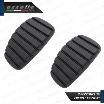 Copripedali Pedaliera in Gomma antiscivolo Frizione e Freno Per Renault Scenic 2 Copripedali Pedaliera in Gomma antiscivolo Frizione e Freno Per Renault Scenic 2