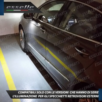 Coppia lampade LED antipozzanghera specchietti esterni 6000K bianco per FORD C-MAX MK1