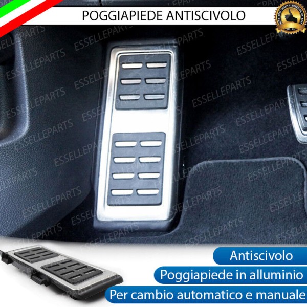 Poggiapiedi laterale in alluminio specifico per VW Golf 7 Restyling