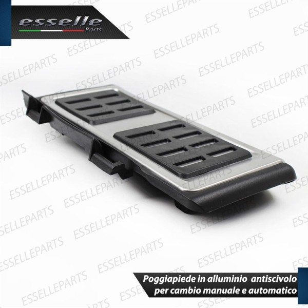Poggiapiedi laterale in alluminio specifico per Skoda Octavia 3 5E Pre-Restyling