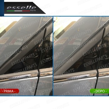 MODANATURA TRIANGOLO SINISTRO NERO LUCIDO LATO GUIDA PER FIAT 500 PRE-RESTYLING