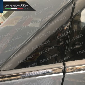 MODANATURA TRIANGOLO SINISTRO NERO LUCIDO LATO GUIDA PER ABARTH 500 595 695 RESTYLING