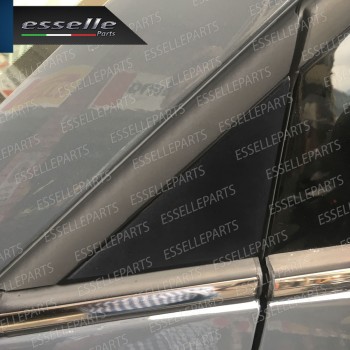 MODANATURA TRIANGOLO SINISTRO NERO OPACO LATO GUIDA PER ABARTH 500 595 695 RESTYLING