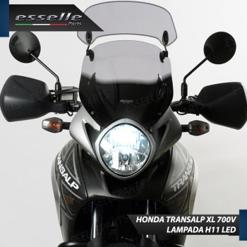 Kit Full LED Lampada H11 4900 LUMEN Anabbagliante Honda Transalp XL 700V 2007-2013 Kit Full LED Lampada H11 4900 LUMEN Anabbagliante Honda Transalp XL 700V 2007-2013