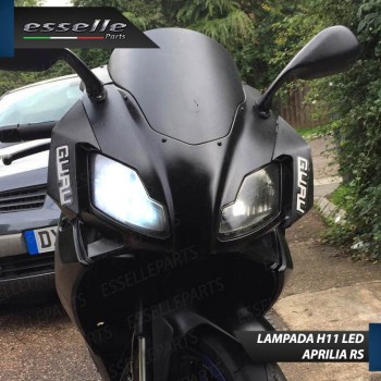 Lampada Singola Anabbagliante LED H11 3000 Lumen per APRILIA RS 50 2006-2013