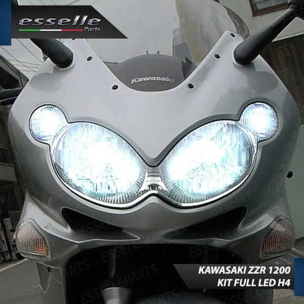 Lampade a LED H4 + T10 per KAWASAKI ZZR 1200