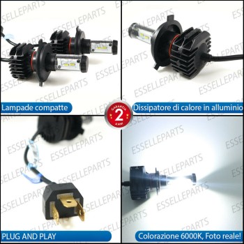 Lampade a LED H4 + T10 per YAMAHA MAJESTY 400