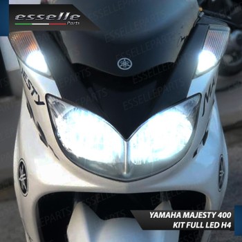 Lampade a LED H4 + T10 per YAMAHA MAJESTY 400