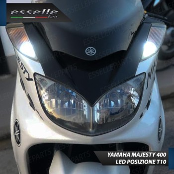 Lampade a LED H4 + T10 per YAMAHA MAJESTY 400