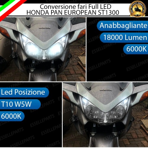 Conversione full LED Lampada H4 Anabbagliante Abbagliante Honda Pan European ST1300