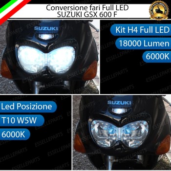 Conversione full LED Lampada H4 per SUZUKI GSX 600 F
