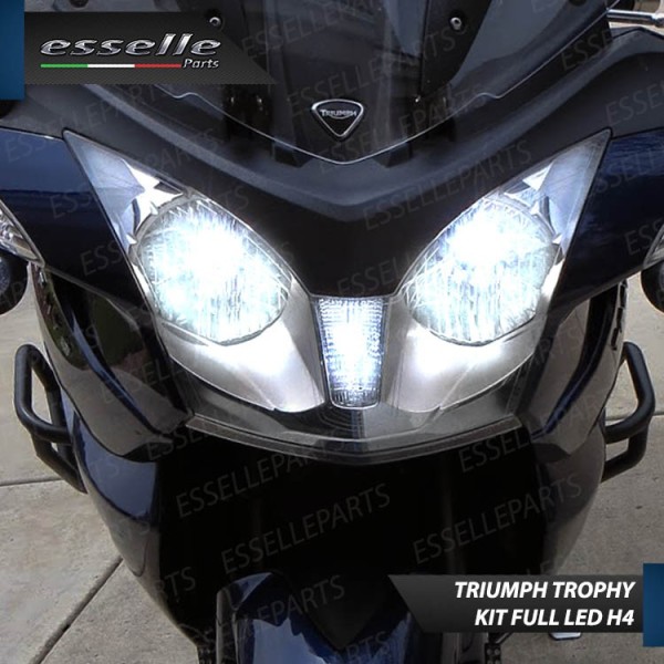 Conversione Full LED per Triumph Trophy 1200 (2012-2015) ABS 18000 Lumen 6000K
