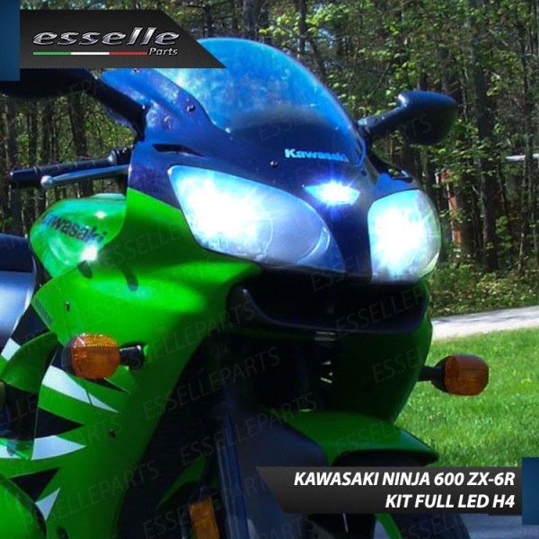 Conversione full LED Lampada H4 Kawasaki Ninja 600 ZX-6R