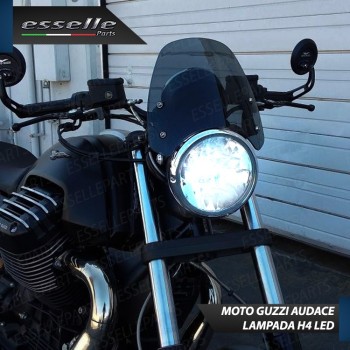 Kit Full LED Lampada H4 9000 Lumen per MOTO GUZZI Audace 1400 2017-2020