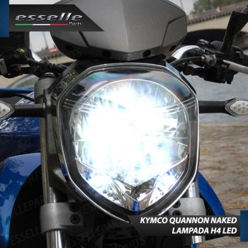 Conversione full LED Lampada H4 per KYMCO Quannon 125 Naked