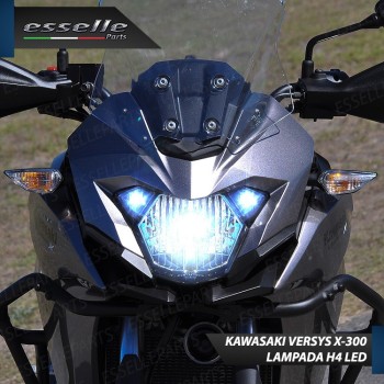 Conversione Lampade LED per Kawasaki Versys-X 300 6000K