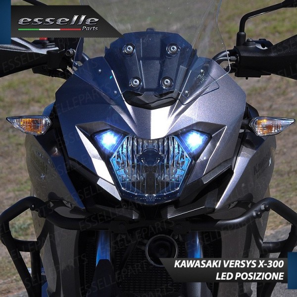Conversione Lampade LED per Kawasaki Versys-X 300 6000K