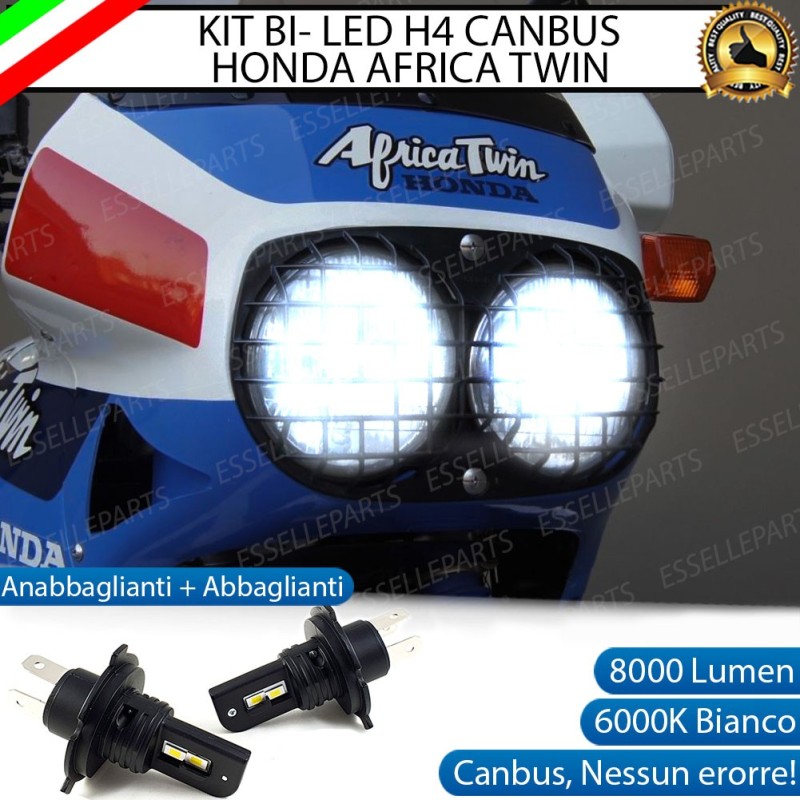 Kit Full LED coppia H4 - ULTRA COMPATTO - Anabbaglianti + Abbaglianti per  HONDA Africa Twin XRV 750 (1993-1995)