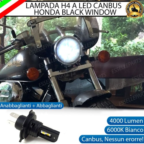 Lampada Singola H4 4000 LUMEN per HONDA Black Widow 2001-2005