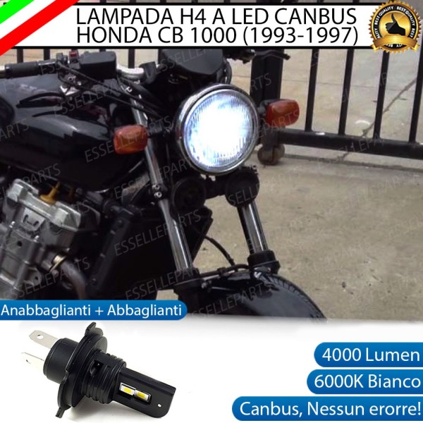 Lampada Singola H4 4000 LUMEN per HONDA CB 1000 1993-1997