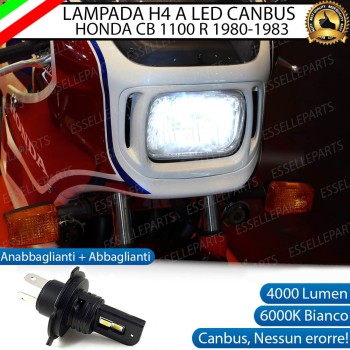 Lampada Singola H4 4000 LUMEN per HONDA CB 1100 R 1980-1983