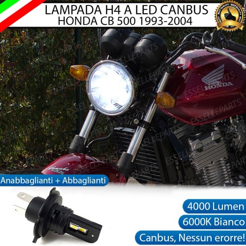 Lampada Singola H4 4000 LUMEN per HONDA CB 500 1993-2004