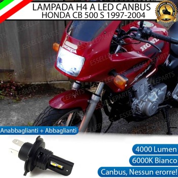 Lampada Singola H4 4000 LUMEN per HONDA CB 500 1997-2004 S