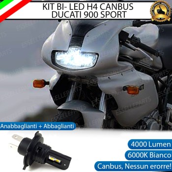 Lampada Singola LED H4 4000 Lumen per DUCATI 900 Sport 2002
