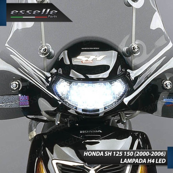 Lampada Singola LED H4 4000 Lumen per HONDA SH 150 2000-2006