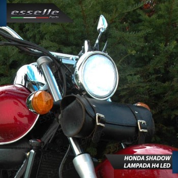 Lampada Singola LED H4 4000 Lumen per HONDA Shadow 750 2004