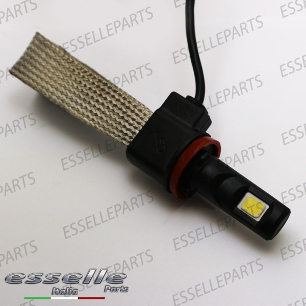 Kit Full LED Lampada H9 3200 Lumen Anabbaglianti per SUZUKI GSX R 750 2004-2005