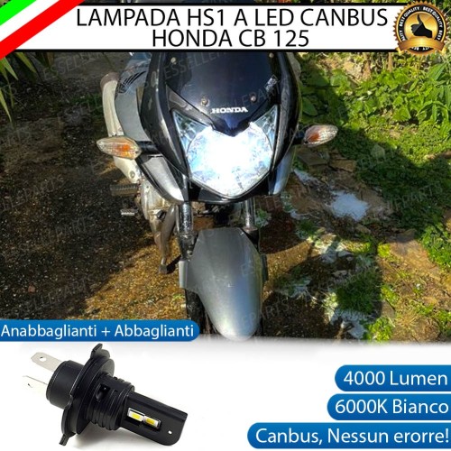 Lampada Singola HS1 4000 LUMEN per HONDA CBF 125 2008-2014