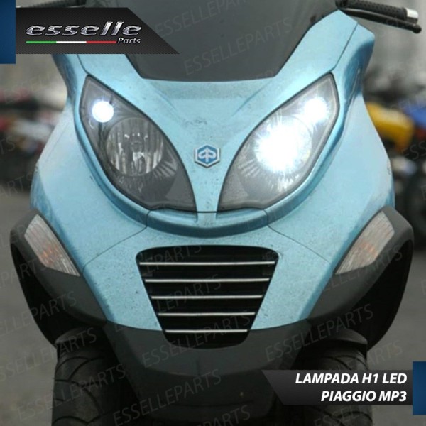 Kit Full LED Lampada H1 3200 Lumen Abbaglianti per PIAGGIO MP3 125 2006-2008