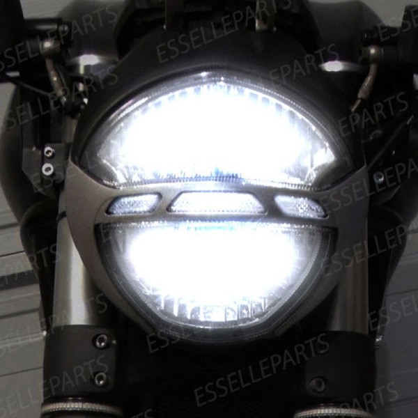 Kit Full LED Lampada H1 3200 Lumen Abbaglianti per Ducati Monster 796 2010-2013
