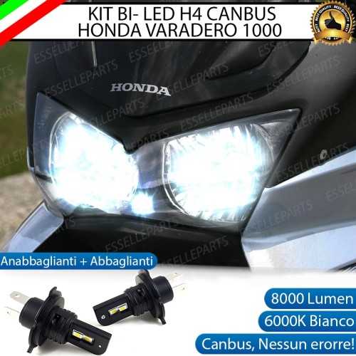 Coppia Lampade H4 LED 8000 Lumen per HONDA Varadero 1000 1999-2002