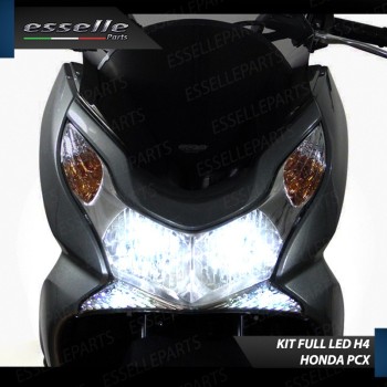 Coppia Lampade H4 LED 8000 Lumen per HONDA PCX 150 2012-2013