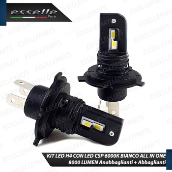 Coppia Lampade H4 LED 8000 Lumen per HONDA PS i 150 2006-2012 Coppia Lampade H4 LED 8000 Lumen per HONDA PS i 150 2006-2012