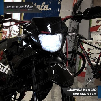 Lampada Singola H4 LED 4000 Lumen per MALAGUTI XTM 50 2019-2020