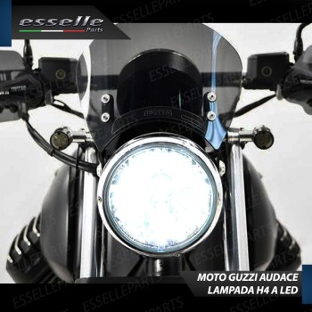 Lampada Singola H4 LED 4000 Lumen per MOTO GUZZI Audace 1400 2017-2020